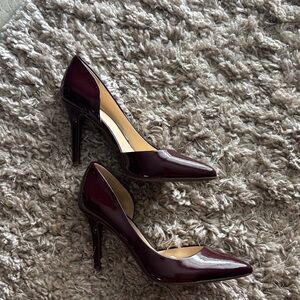 Jessica Simpson Dark Burgundy Heels